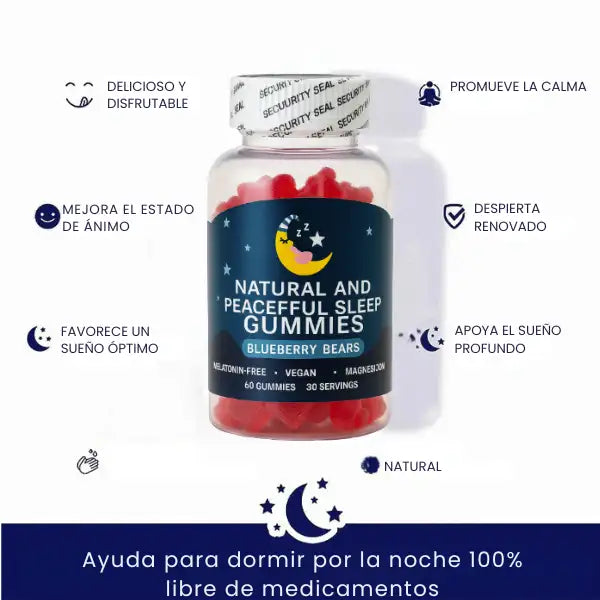 CalmiSleep® - Gomitas melatonina + magnesio