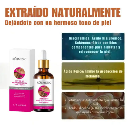Kormesic® Serum Blanqueador de Nudillos