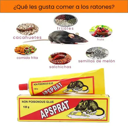 RatControl® - Trampa De Pegamento Para Ratas