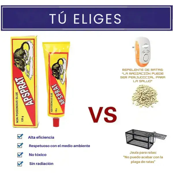 RatControl® - Trampa De Pegamento Para Ratas